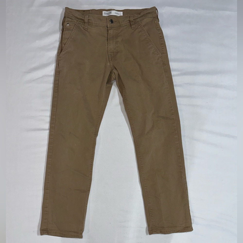 Signature Tan Chinos Classic Fit
